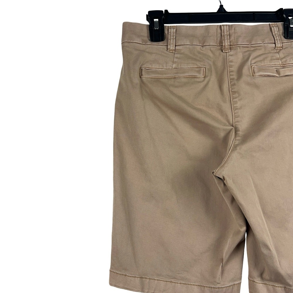 J. Crew Chino Bermuda Shorts Womens 6 Tan Khaki Cotton Twill City Short - Picture 6 of 7